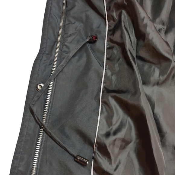 INTL Details Parka Jacket Women's Black Jacket Size 2X - Picture 6 of 9